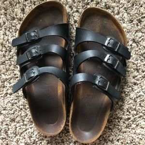 3 strap Birkenstock’s